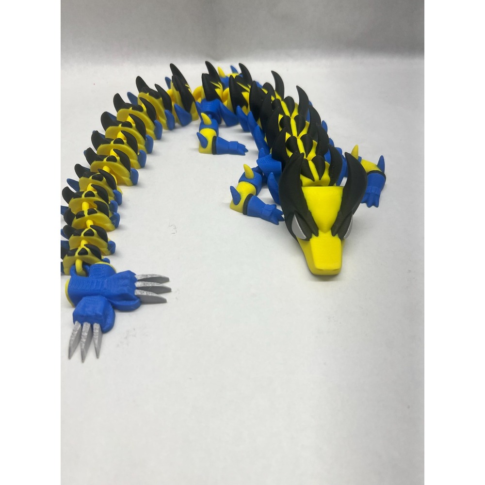Mutant 3D Printed Articulated Dragon